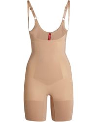 Spanx - Sculpt Oncore Open-Bust Mid-Thigh Bodysuit - Lyst