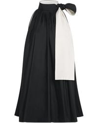 Max Mara - Bow-Neck Mini Dress - Lyst