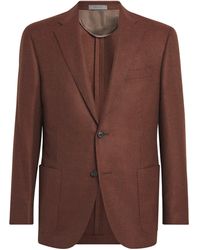 Corneliani - Virgin Wool-Cashmere Blazer - Lyst