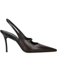Alaïa - Leather Drop Slingback Pumps 90 - Lyst