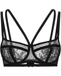 Dolce & Gabbana - Lace Balconette Bra - Lyst