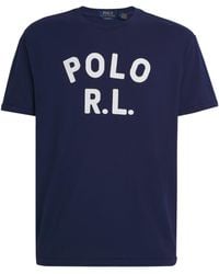 Polo Ralph Lauren - Cotton Logo Appliqué T-Shirt - Lyst