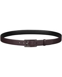 Cartier - Leather Reversible Tank De Belt - Lyst