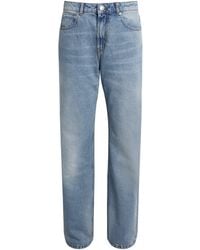 Ami Paris - Mid-Rise Straight Jeans - Lyst