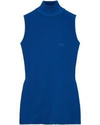 Loewe - Sleeveless Rollneck Top - Lyst
