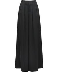 Alice + Olivia - Pleated Eloise Wide-Leg Trousers - Lyst