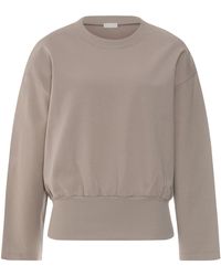 Hanro - Stretch-Cotton Natural Living Sweater - Lyst