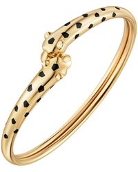 Cartier - Tsavorite Garnet And Onyx Panthère De Bracelet - Lyst