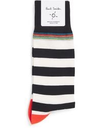 Paul Smith - Cotton-Blend Stripe Ilford Socks - Lyst