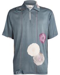Limitato - Floral Polo Shirt - Lyst
