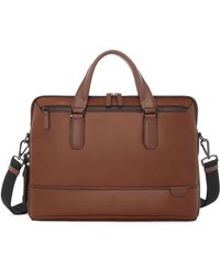 Tumi - Harrison Leather Briefcase - Lyst