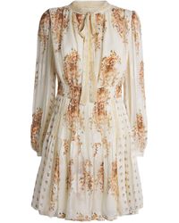 Ulla Johnson - Silk-Blend Maris Mini Dress - Lyst