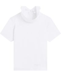 Givenchy - Cotton Reverse Collar T-Shirt - Lyst
