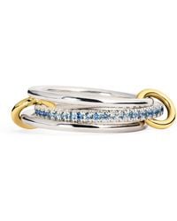 Spinelli Kilcollin - Sterling, And Sapphire Tigris Ombré Ring - Lyst