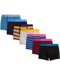 Paul Smith - Organic-cotton Trunks (pack Of 7) - Lyst