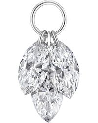 Maria Tash - Floating Diamond Plume Charm - Lyst