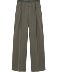 Loewe - Logo-Detail Tailored Trousers - Lyst
