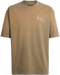 Amiri - Cotton Studio Print T-Shirt - Lyst