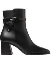 Jimmy Choo - Lawton Ab 65 Leather Heeled Boots - Lyst