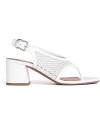 Alaïa - Fishnet Sandals 55 - Lyst