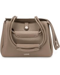 Loewe - Small Grained Leather Madrid Shoulder Bag - Lyst