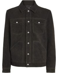 PAIGE - Suede Rubino Jacket - Lyst