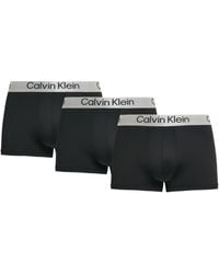 Calvin Klein - Microfiber-Stretch Boxer Briefs - Lyst