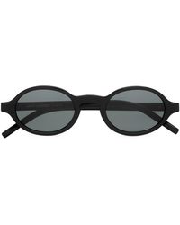Saint Laurent - Acetate Sl M161 Oval Sunglasses - Lyst
