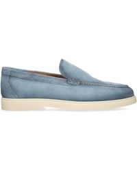 Magnanni - Suede Altea Loafers - Lyst
