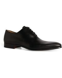 Magnanni - Leather Wholecut Oxford Shoes - Lyst