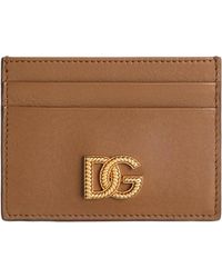 Dolce & Gabbana - Calfskin Dg Millennials Card Holder - Lyst