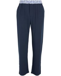 Homebody - Contrast-waistband Lounge Trousers - Lyst