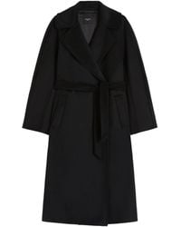 Weekend by Maxmara - Virgin Wool Belted Coat - Lyst