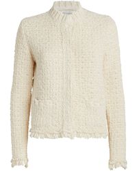 Moncler - Cotton-blend Padded Cardigan - Lyst