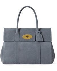 Mulberry - Suede Bayswater Top-Handle Bag - Lyst