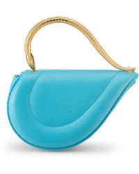 BVLGARI - Mini Leather Serpenti Cuoricino Top-Handle Bag - Lyst