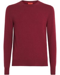 Isaia - Cashmere Crew-Neck Sweater - Lyst