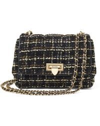 Aspinal of London - Small Tweed Lottie Cross-Body Bag - Lyst