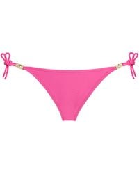 Heidi Klein - Tie-Side Triangle Bikini Top - Lyst