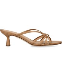 Aeyde - Leather Abby Heeled Sandals 50 - Lyst