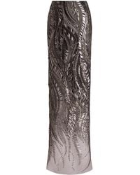 Ralph Lauren - Tulle Embellished Camila Maxi Skirt - Lyst