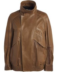 Nour Hammour - Ariste Leather Jacket - Lyst