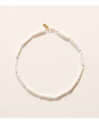 Hermina Athens - Beaded Pearl Necklace - Lyst