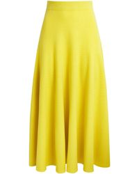 Gabriela Hearst - Wool Cairan Maxi Skirt - Lyst