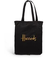 Harrods - Recycled Logo Pocket Shopper Bag - Lyst
