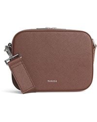 Sandro - Saffiano Leather Cross-Body Bag - Lyst