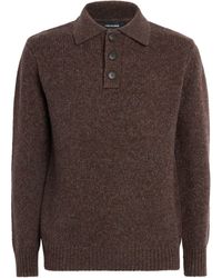 Yves Salomon - Cashmere Polo Sweater - Lyst