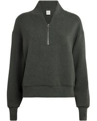 Varley - Doublesoft Davidson Quarter-Zip Sweatshirt - Lyst