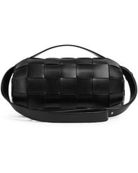 Bottega Veneta - Small Leather Intreccio Boombox Cross-body Bag - Lyst