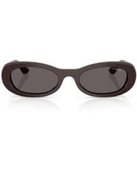 Vogue - Oval Sunglasses - Lyst